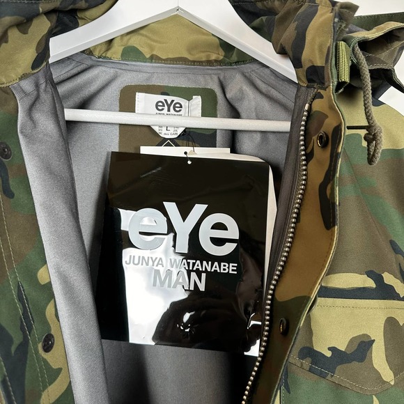 $1400 BNWT Junya Watanabe Camo Gore-Tex Jacket - Picture 5 of 9
